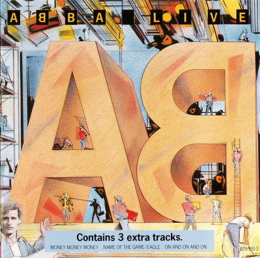Abba - Live (1986 CD with bonus tracks) Mint