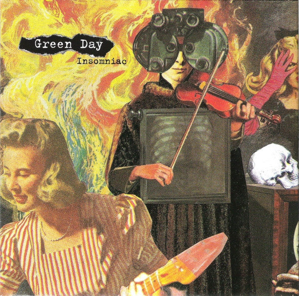 GREEN DAY Insomniac LP 1995オリジナル グリーンデイ Green Day - Insomniac (1995 CD) VG+ – Music CD (Studio Records)