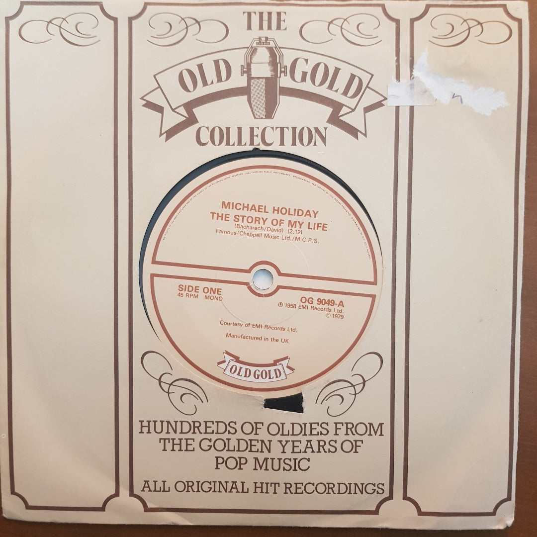 Michael Holiday - The Story of my Life (Old Gold Vinyl 7" Single) NM
