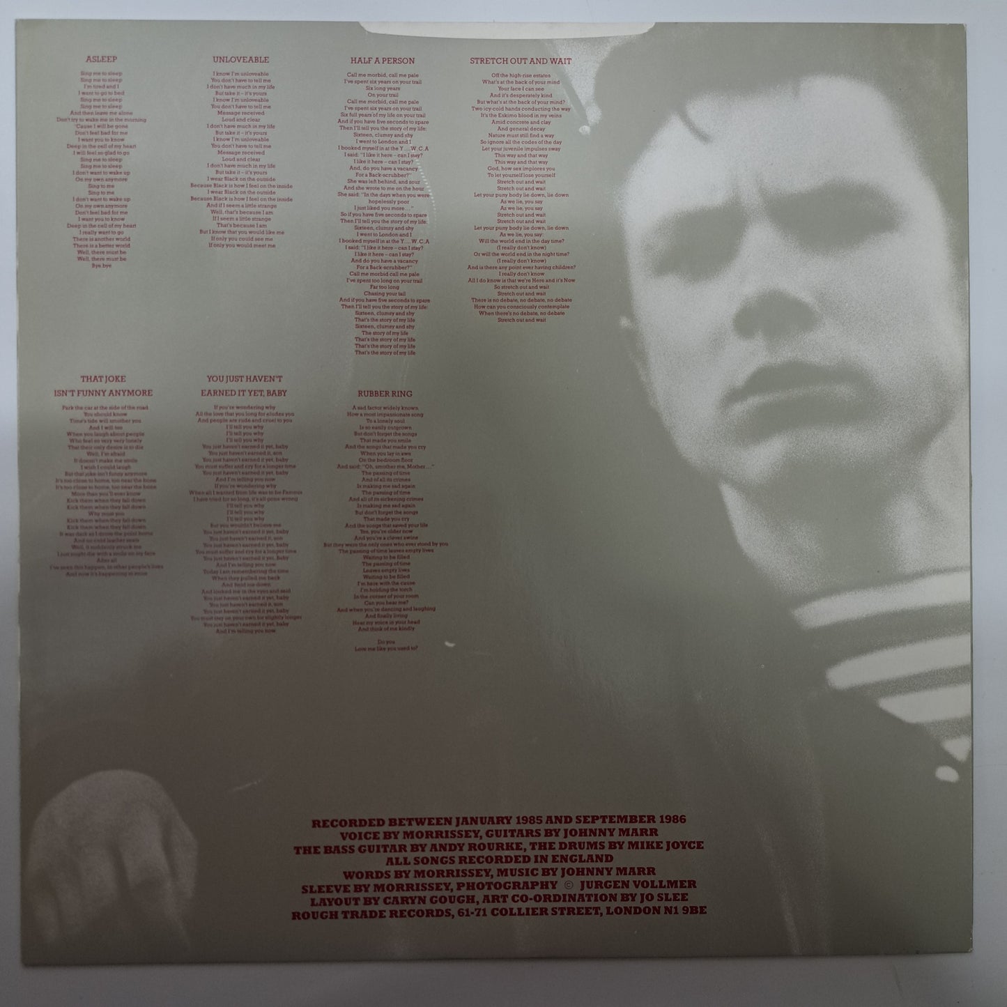 Smiths - The World Won't Listen (Vinyl LP 1987 UK) EX/EX