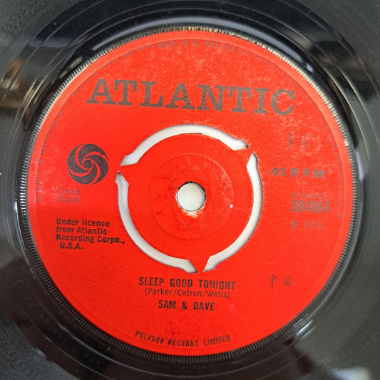 Sam & Dave - You Got Me Hummin' (Vinyl Single) 1966 Atlantic Soul 45 *VG+*