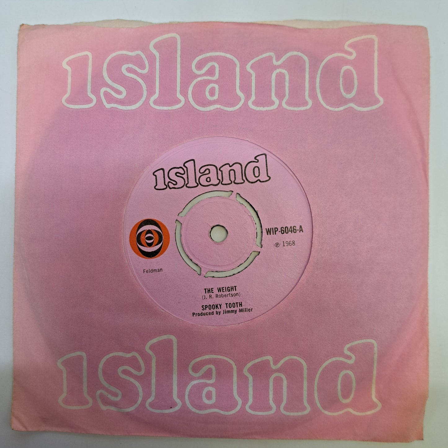 Spooky-Tooth - The Weight (Vinyl Single) 1968 Island 45 *EX*