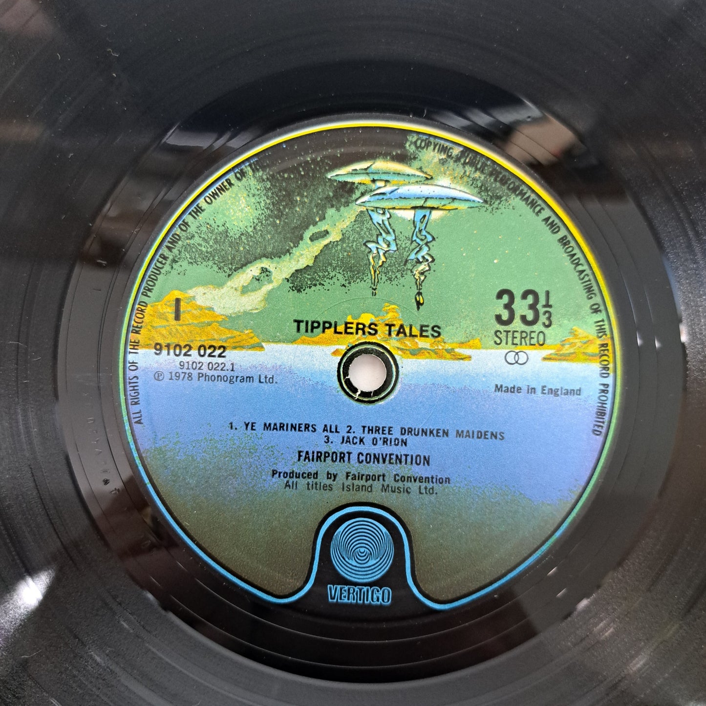 Fairport Convention - Tipplers Tales (Vinyl LP 1978 UK) EX/NM