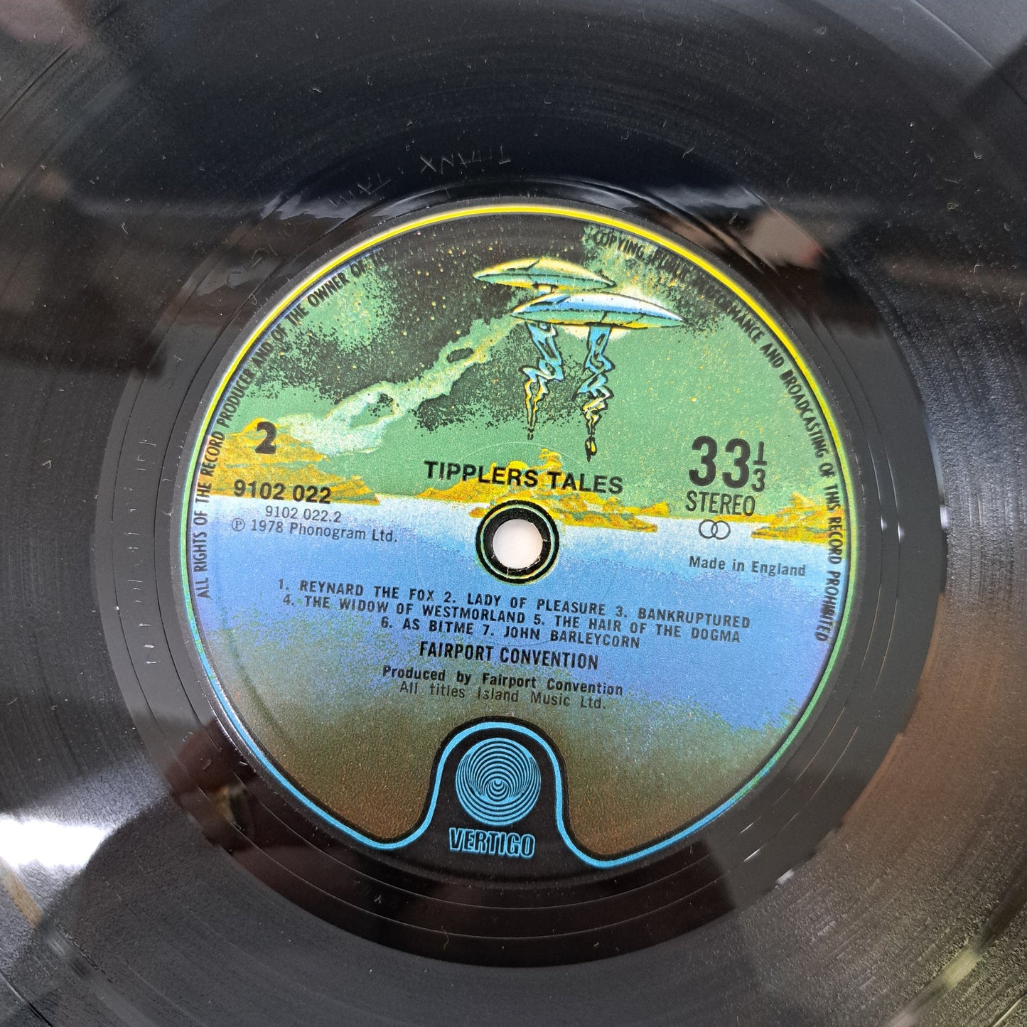 Fairport Convention - Tipplers Tales (Vinyl LP 1978 UK) EX/NM