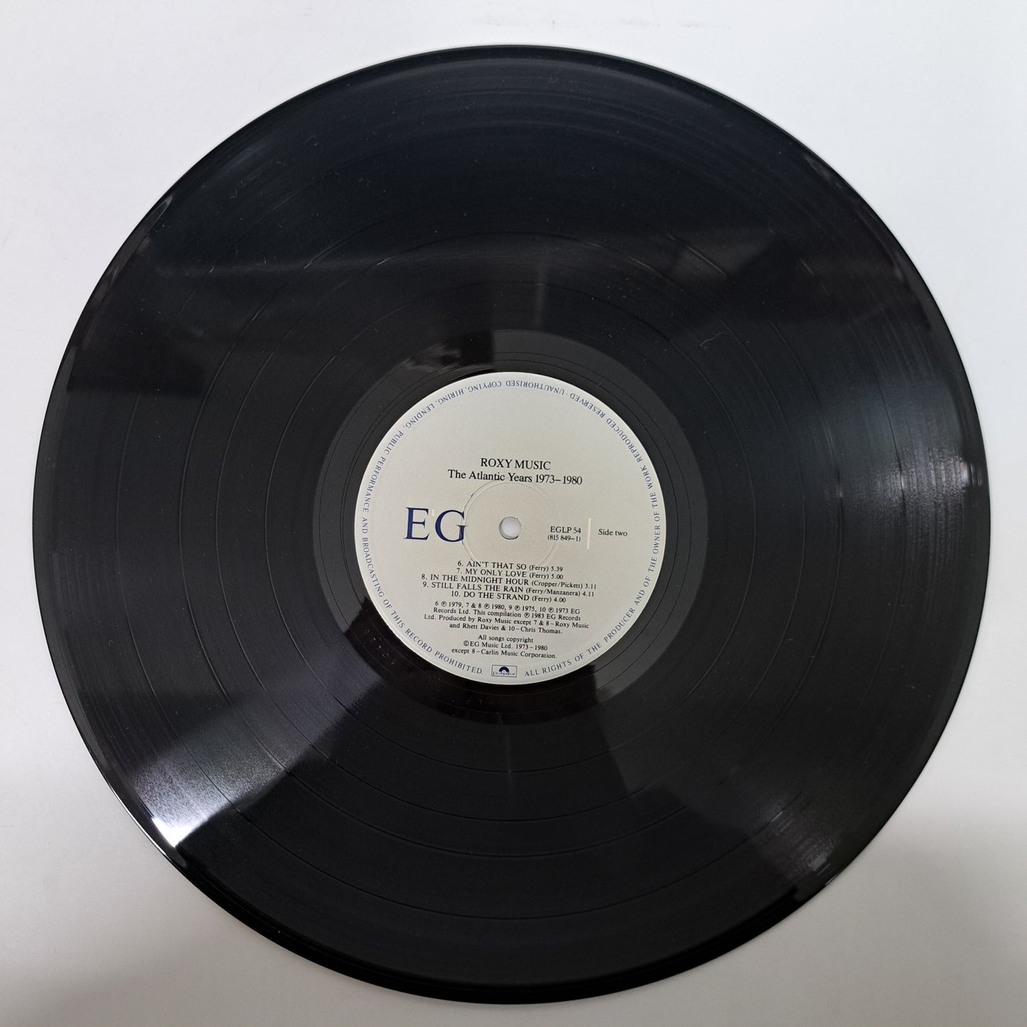 Roxy Music - The Atlantic Years 1973-1980 (Vinyl LP 1983 UK) EX/NM