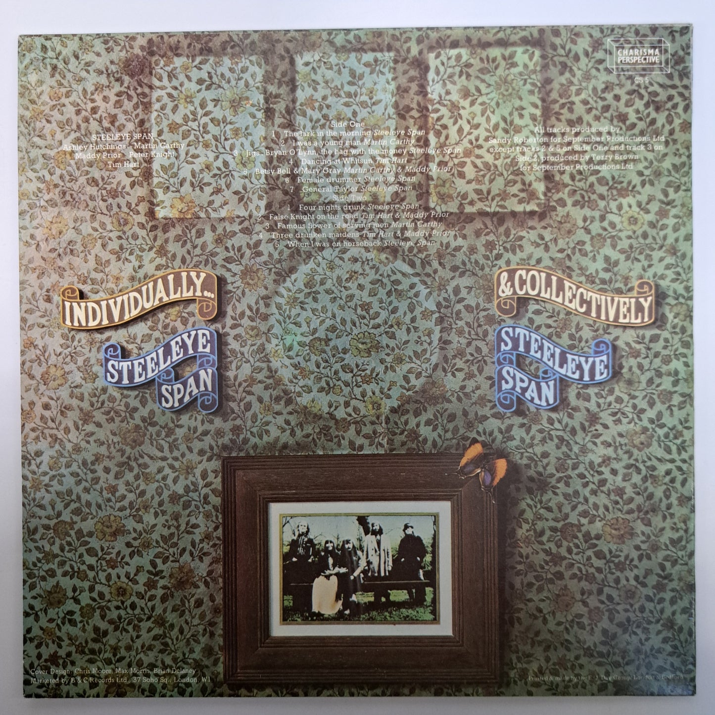 Steeleye Span - Individually & Collectively (Vinyl LP UK 1972) NM/NM