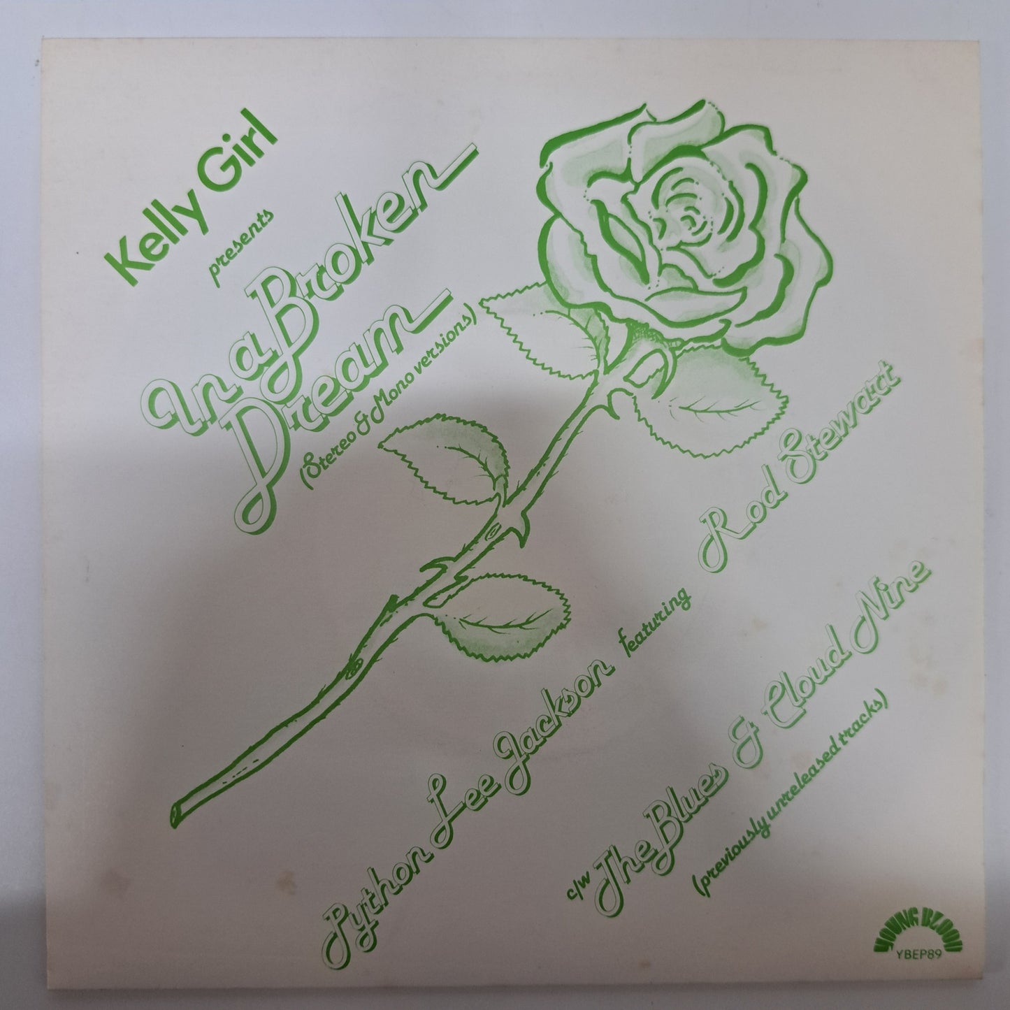 Python Lee Jackson feat Rod Stewart - In a Broken Dream (Vinyl EP P/S) NM/NM