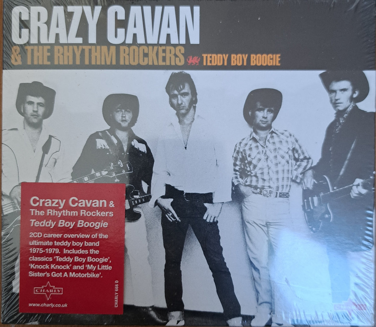 Crazy Cavan & the Rhythm Rockers - Teddy Boy Boogie (2012 DCD) Sealed