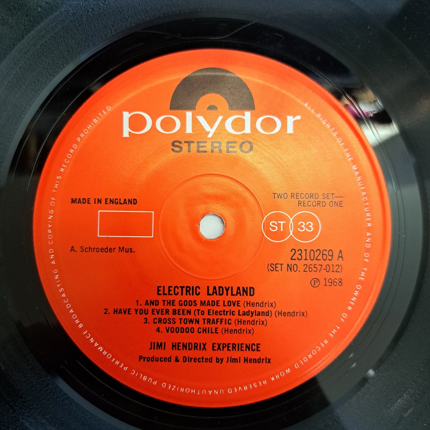 Jimi Hendrix Experience - Electric Ladyland (UK 1973 Vinyl Double LP) EX/EX/EX