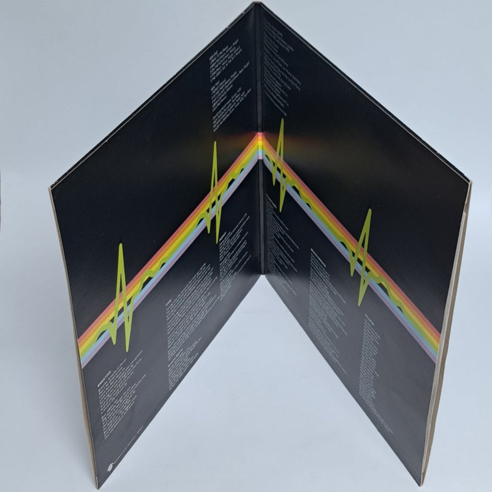 Pink Floyd - Dark Side of the Moon (White Vinyl LP 1978) EX/NM
