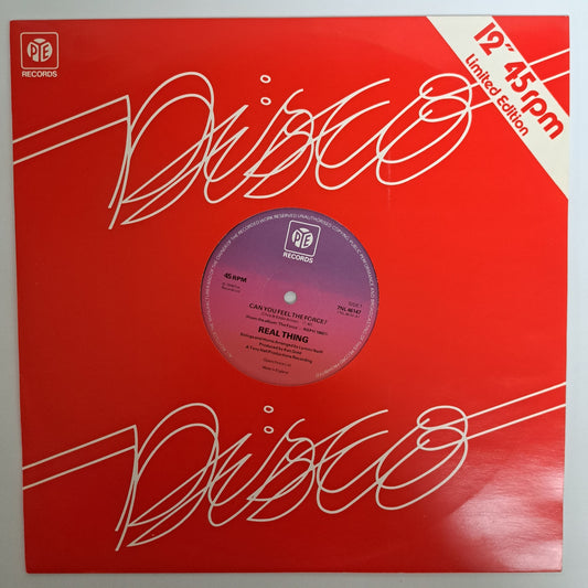 Real Thing - Can You Feel the Force (Vinyl 12" Single) NM UK 1978