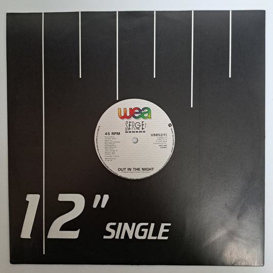 Serge Ponsar - Out in the Night (UK Vinyl 12" Single) NM