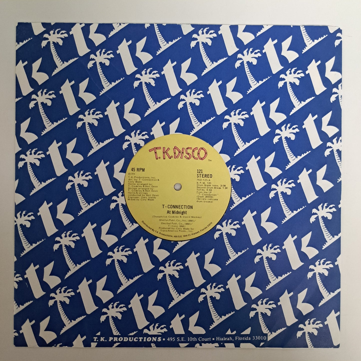T-Connection - At Midnight (1978 US Vinyl 12" Single) NM/M
