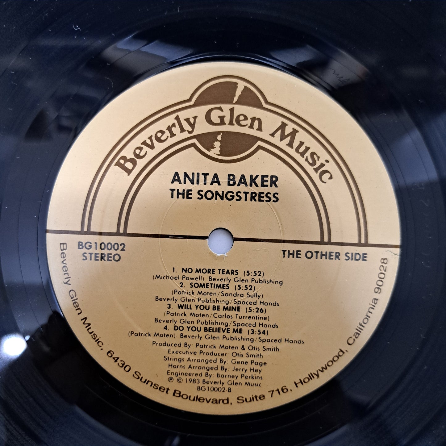 Anita Baker - Songstress NM/NM (Vinyl LP 1983 US SRC)