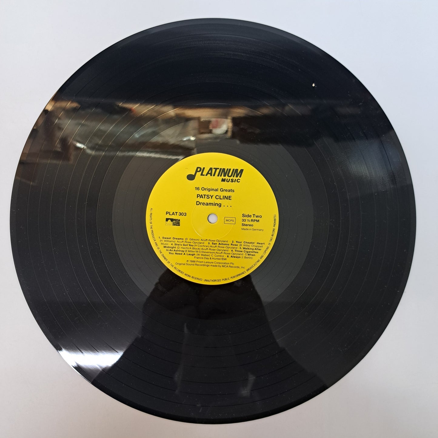 Patsy Cline - Dreaming... ~ 16 Original greats (Vinyl LP) NM/NM