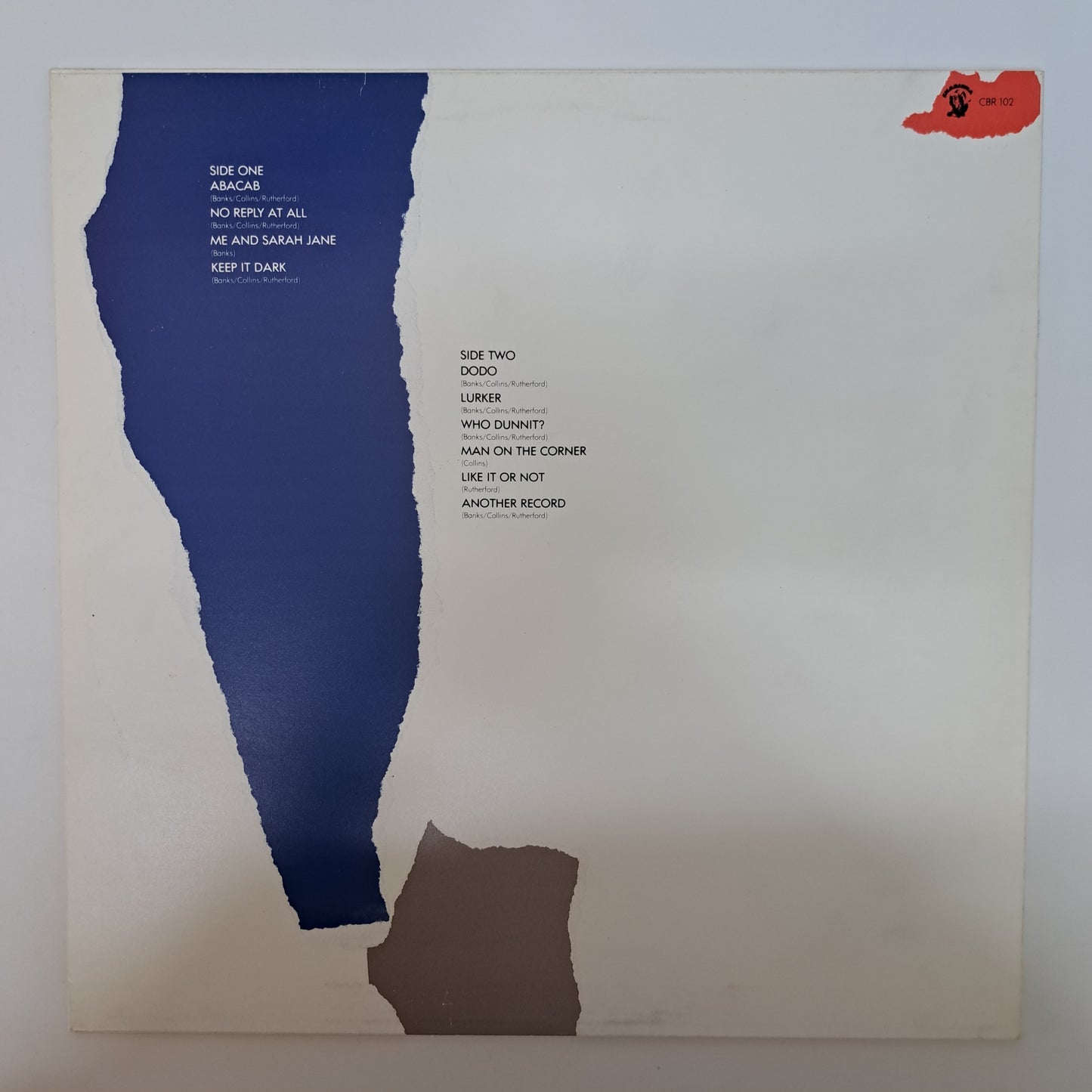Genesis - Abacab (Vinyl LP 1981 UK) NM/NM