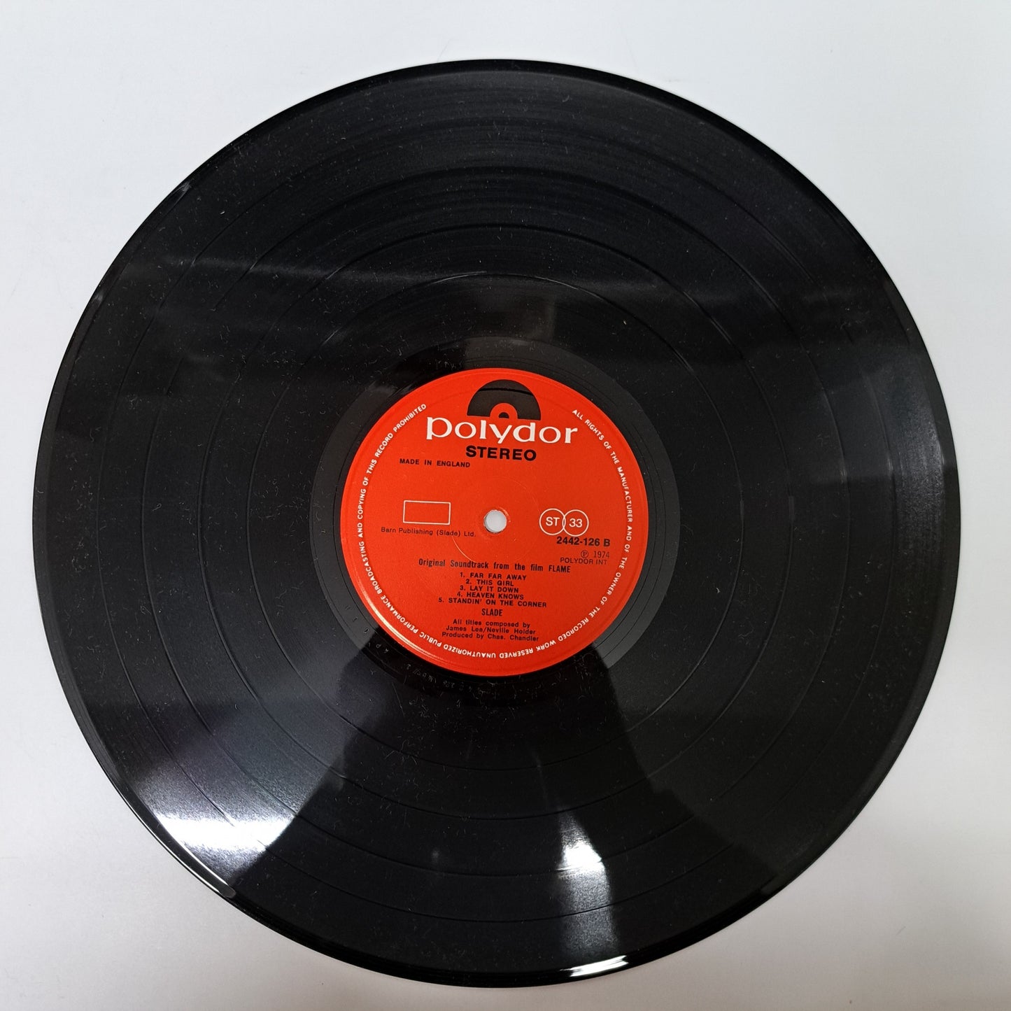 Slade - Slade in Flame (Vinyl LP) NM/NM UK 1974 'Beefy"