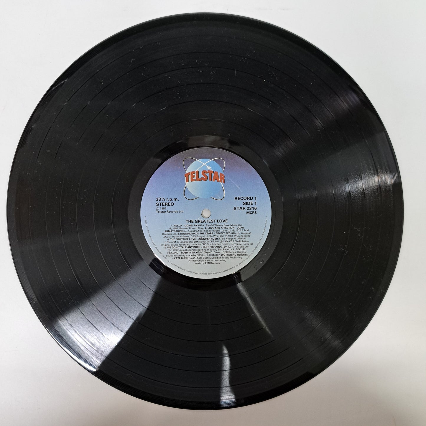 Various - The Greatest Love (Double Vinyl LP) EX/NM/NM 1988 Compilation