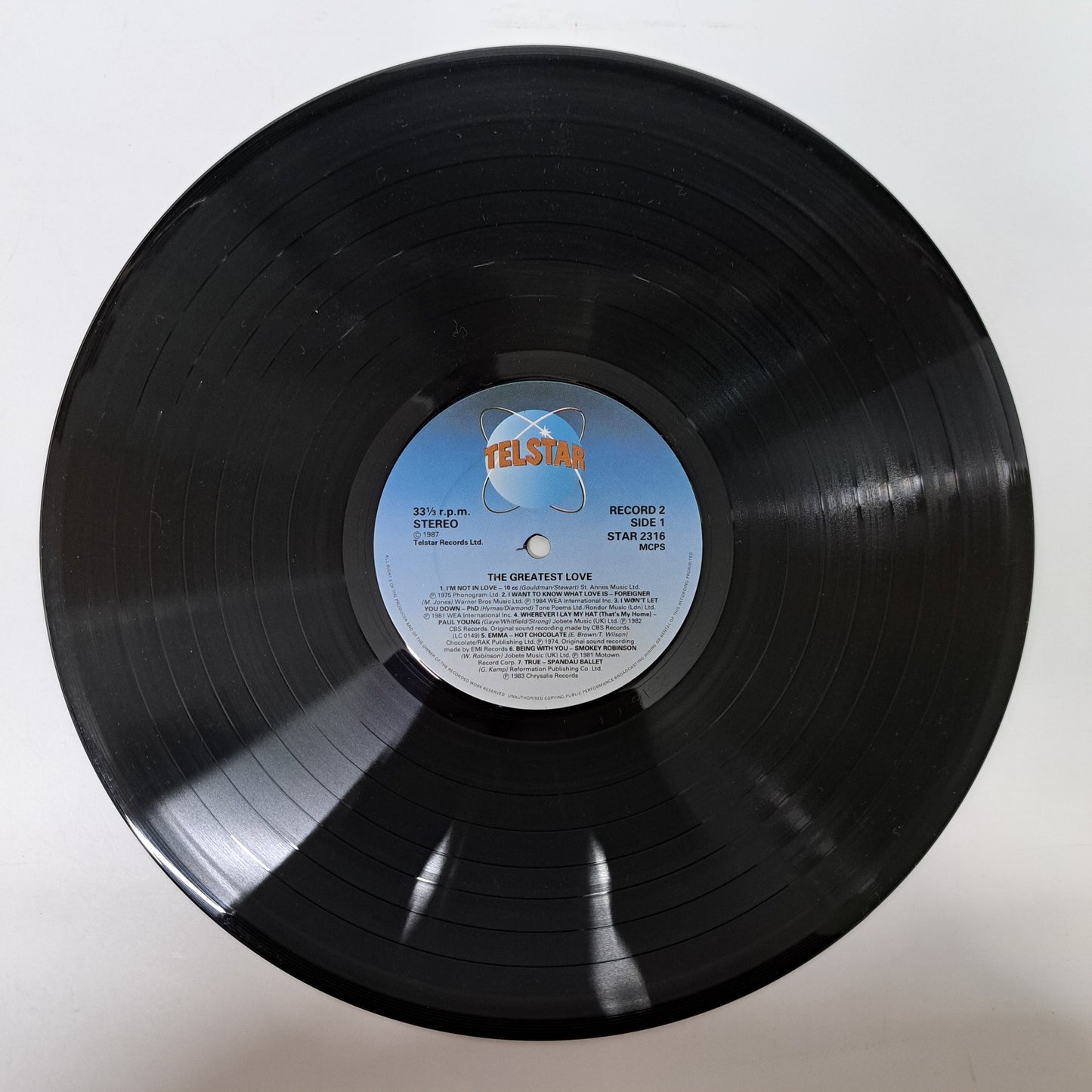 Various - The Greatest Love (Double Vinyl LP) EX/NM/NM 1988 Compilation