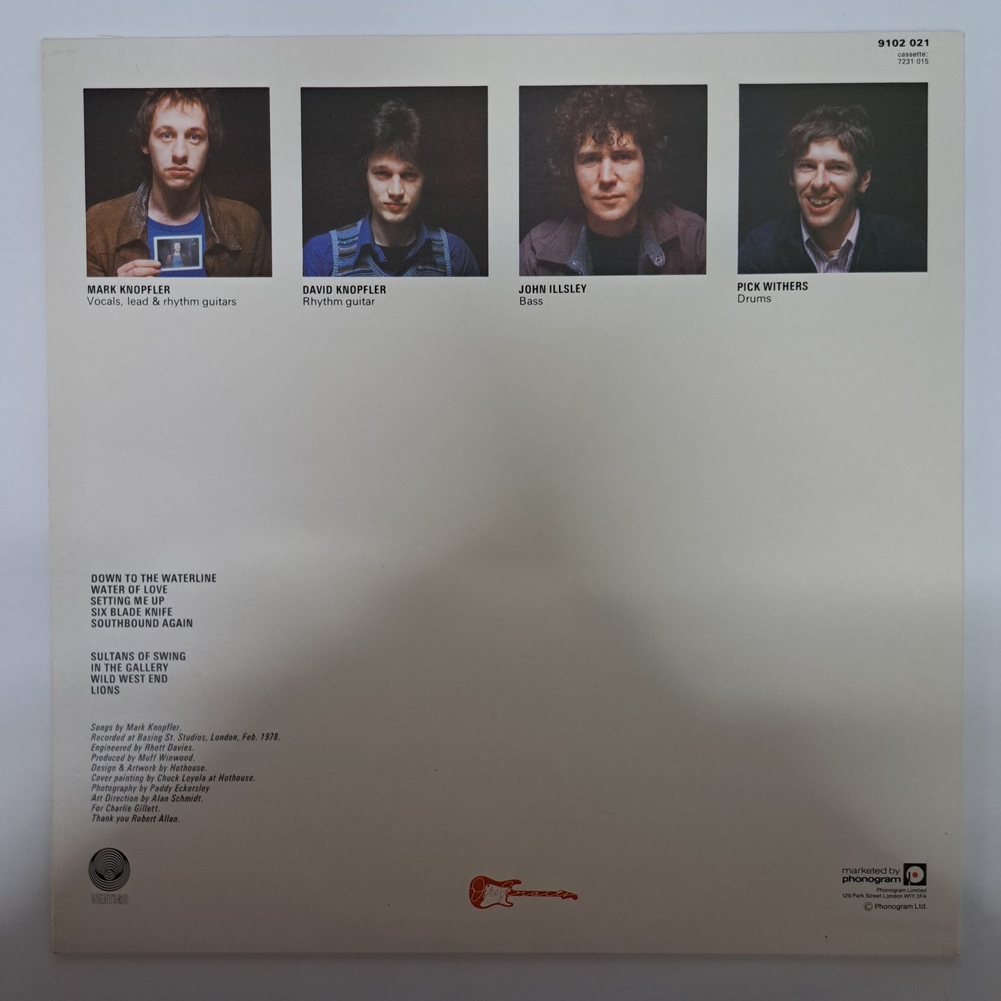 Dire Straits - Dire Straits (Vinyl LP) NM/NM UK 1978 Debut Album