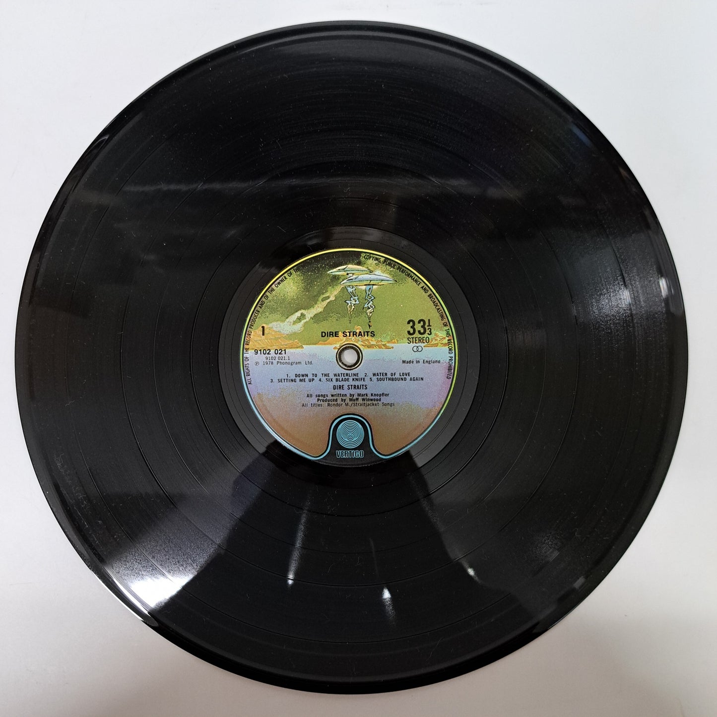 Dire Straits - Dire Straits (Vinyl LP) NM/NM UK 1978 Debut Album
