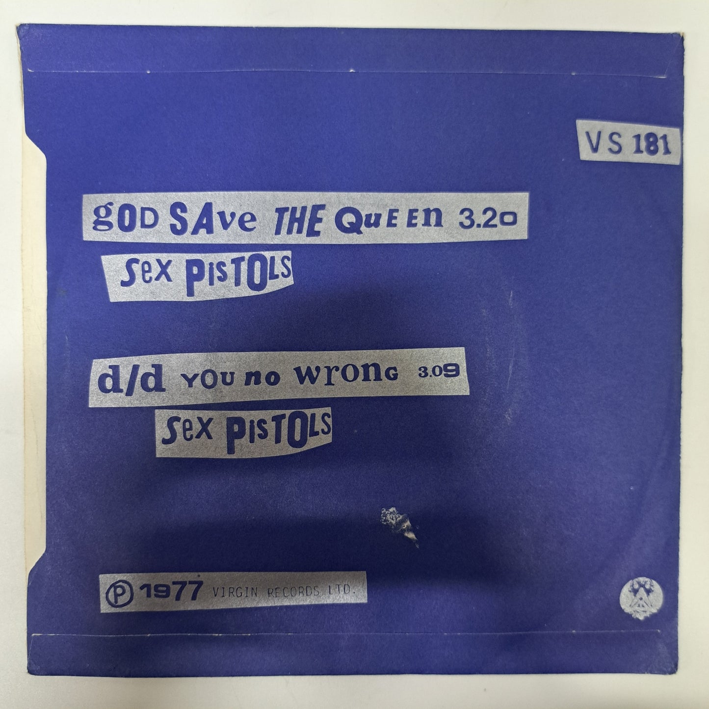 Sex Pistols - God save the Queen (Vinyl Single) VG+/NM UK 1st