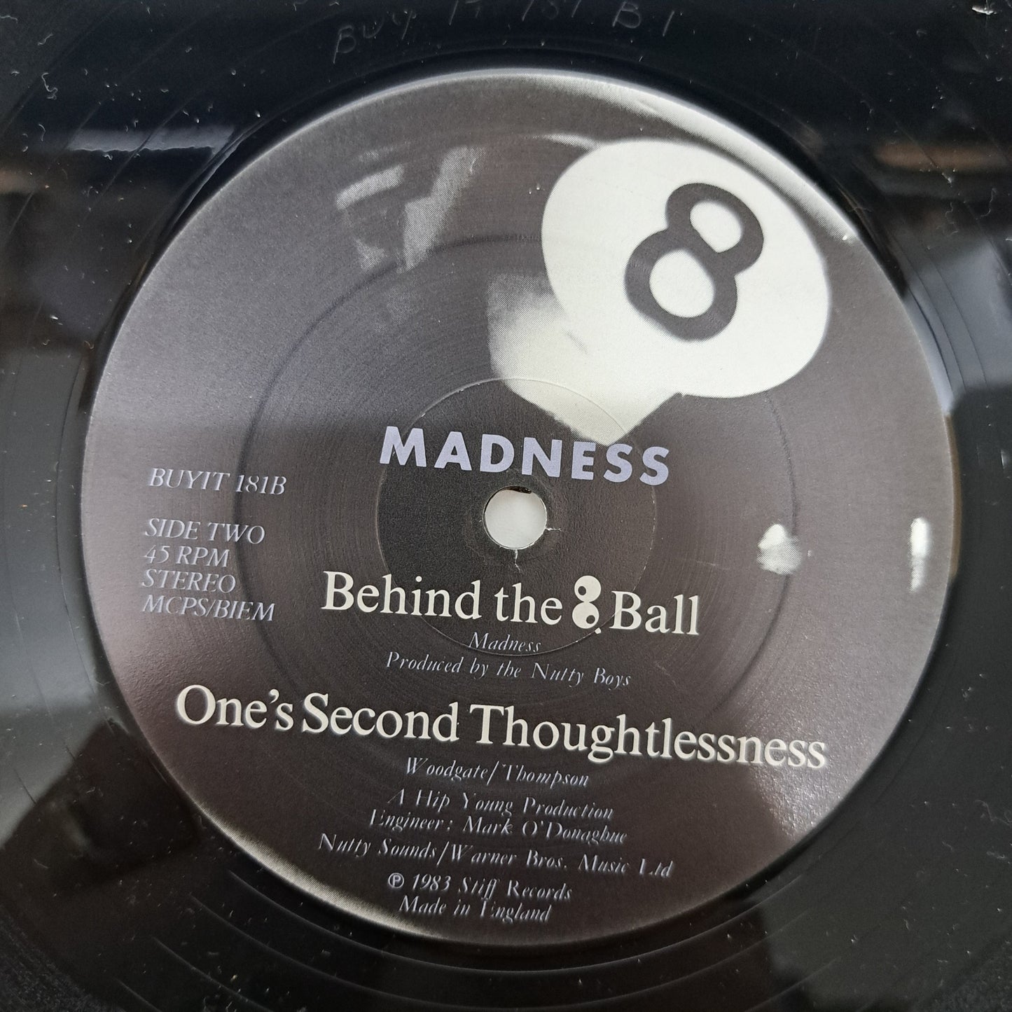 Madness - Wings of a Dove (Vinyl 12") EX/EX UK Embossed P/S
