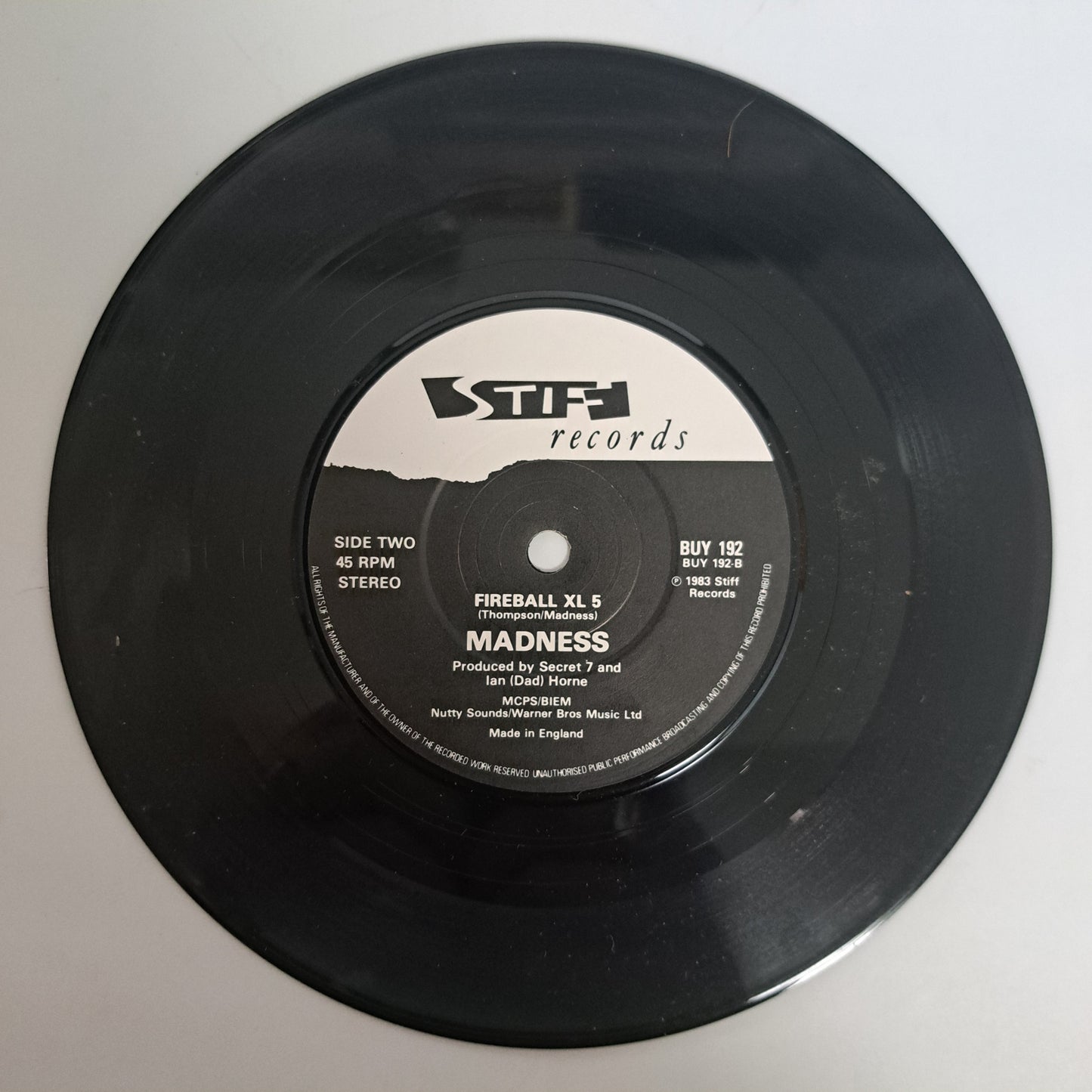Madness - The Sun and the Rain (Vinyl 7") VG+/EX