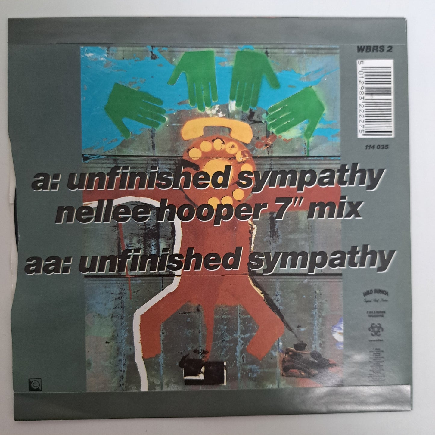Massive Attack - Unfinished Sympathy (Vinyl 7" 1991 UK) EX/NM