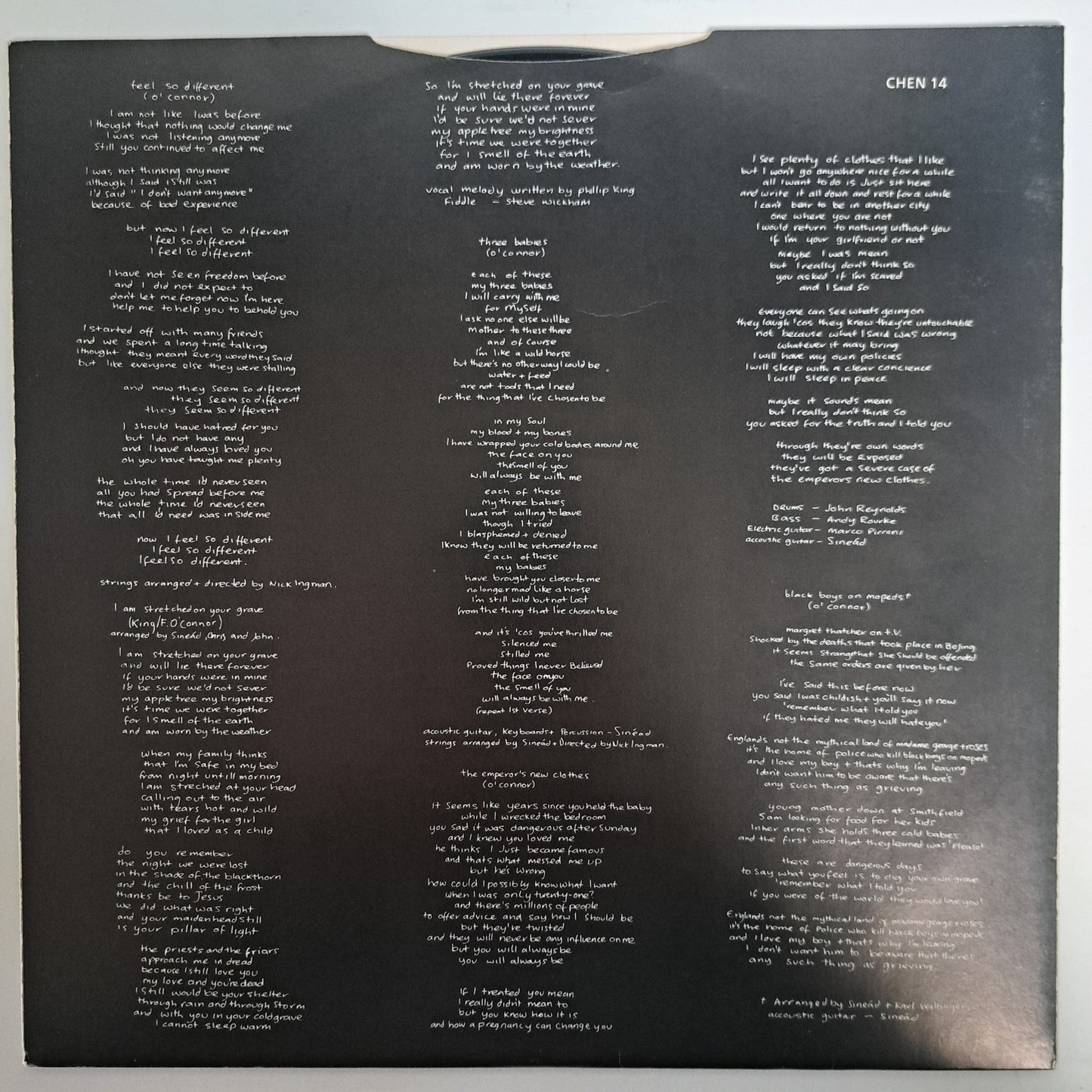 Sinead O'Connor - I Do Not Want What I Haven't Got (Vinyl LP 1990) VG/NM