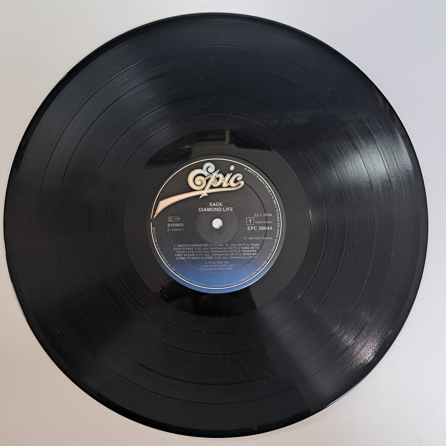 Sade - Diamond Life (Vinyl LP 1984) Ex/Ex