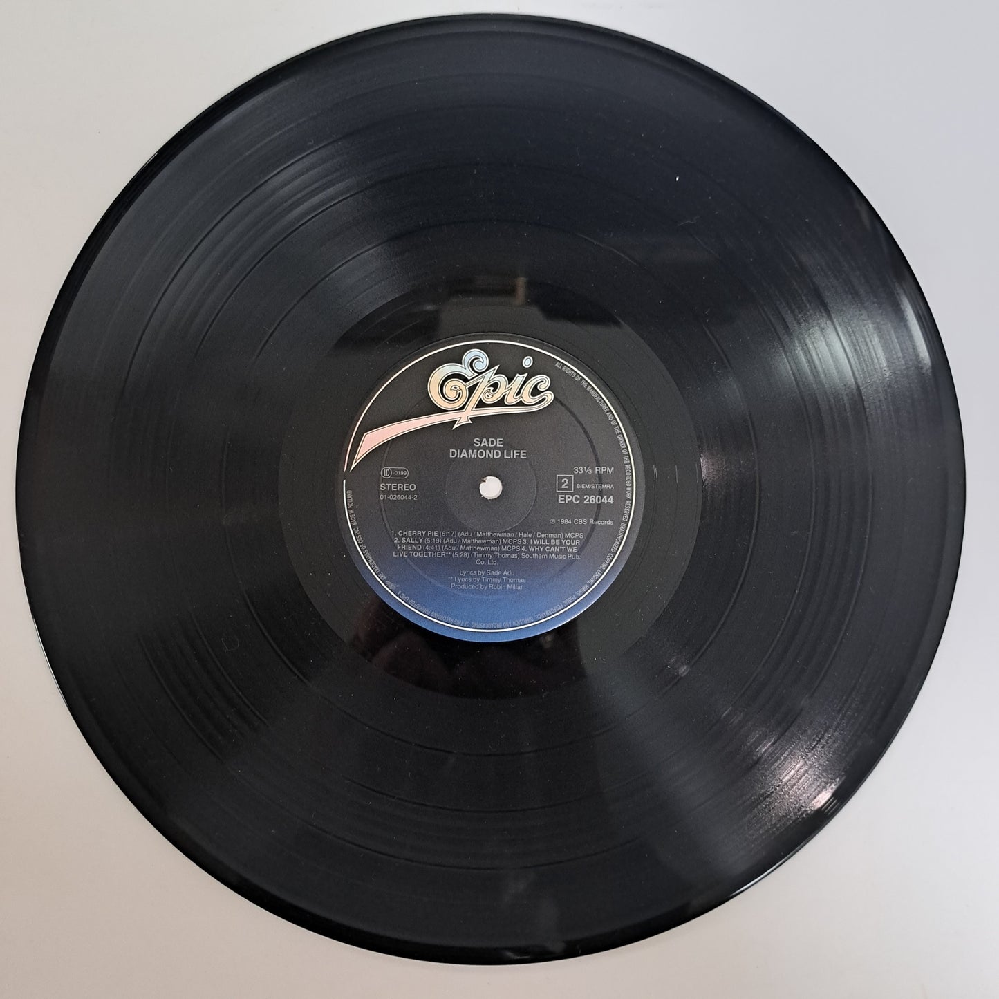 Sade - Diamond Life (Vinyl LP 1984) Ex/Ex