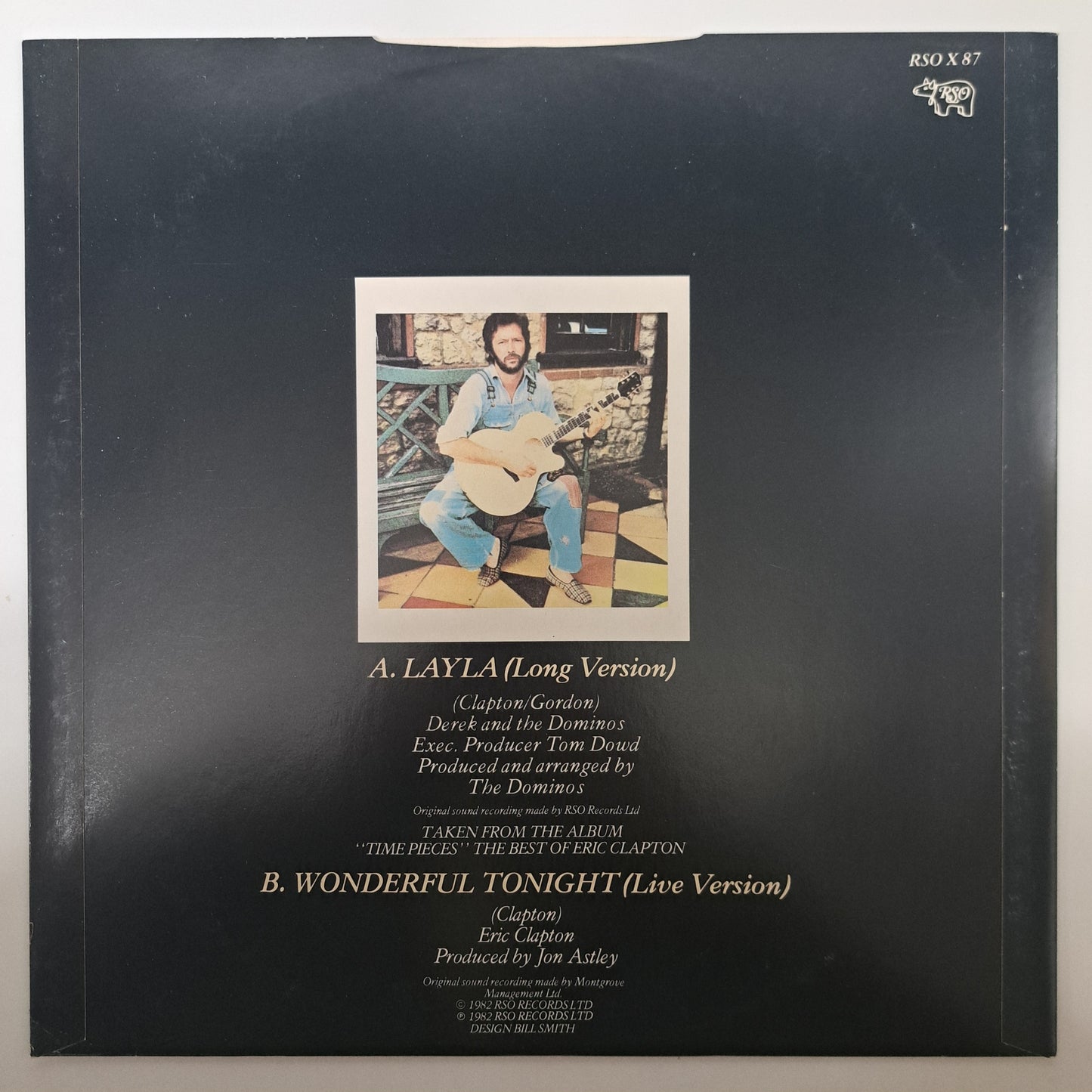 Eric Clapton - Layla / Wonderful Tonight (Vinyl 12" Single 1982) NM/M