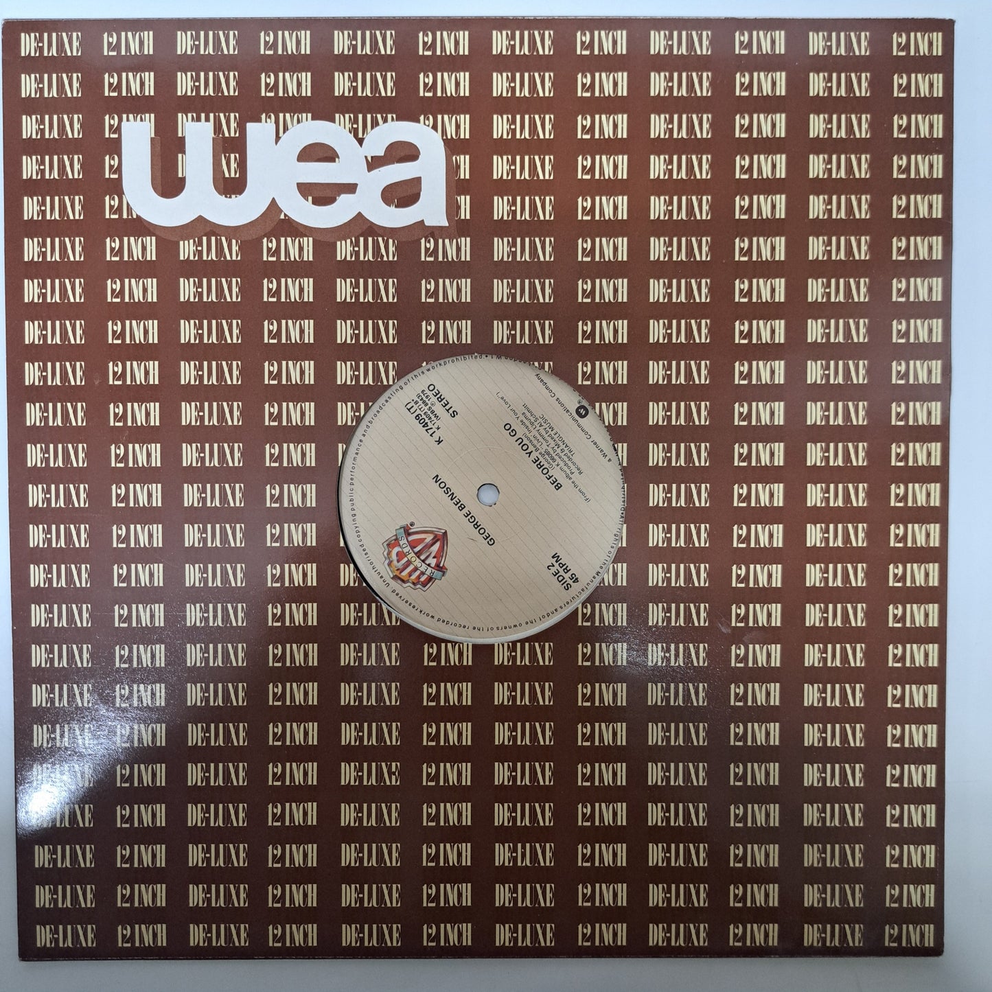 George Benson - Unchained Melody (Vinyl 12" Single 1979) NM/M