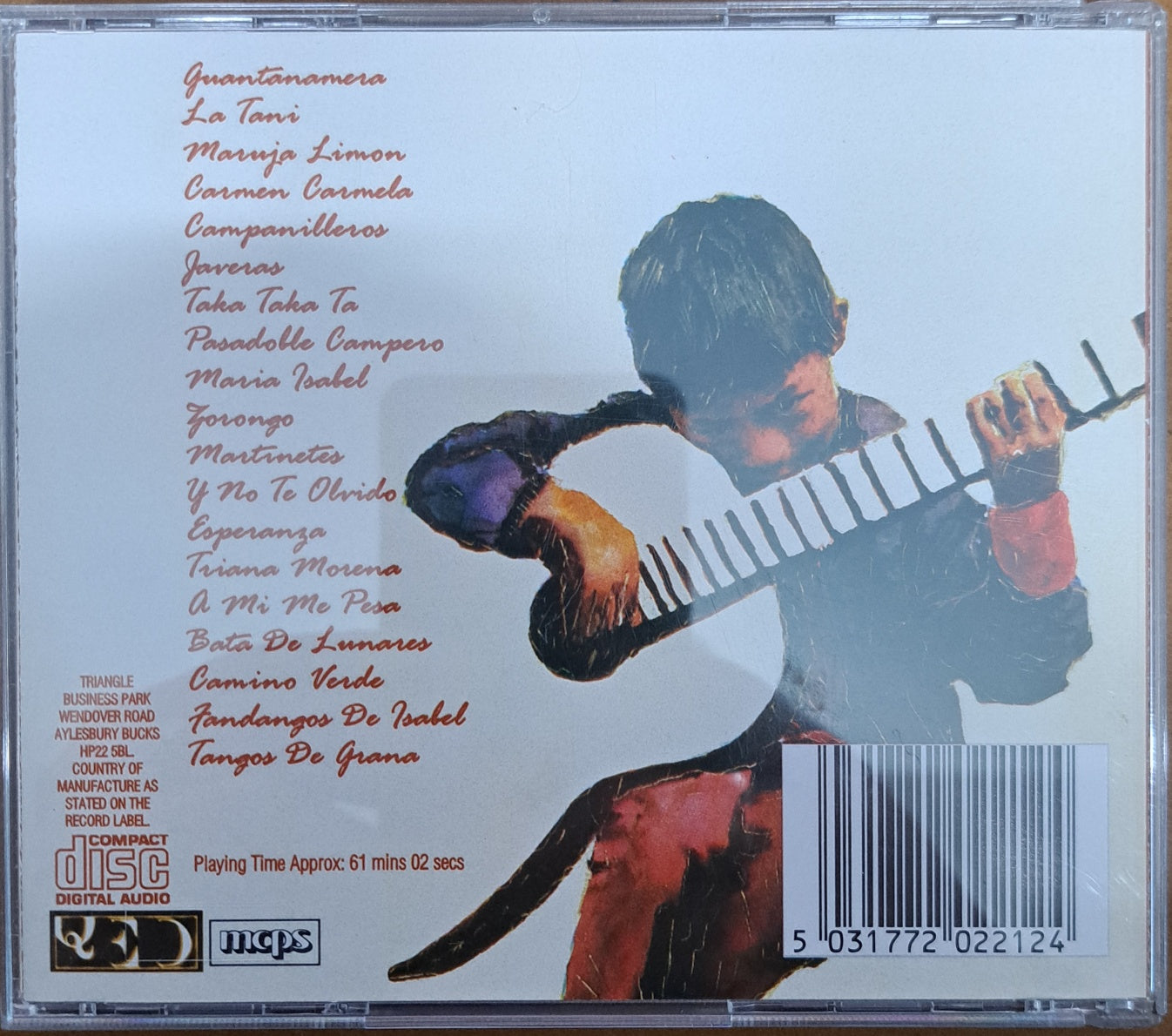 Miguel Figueres - Flamenco (Spanish Guitar CD) Mint