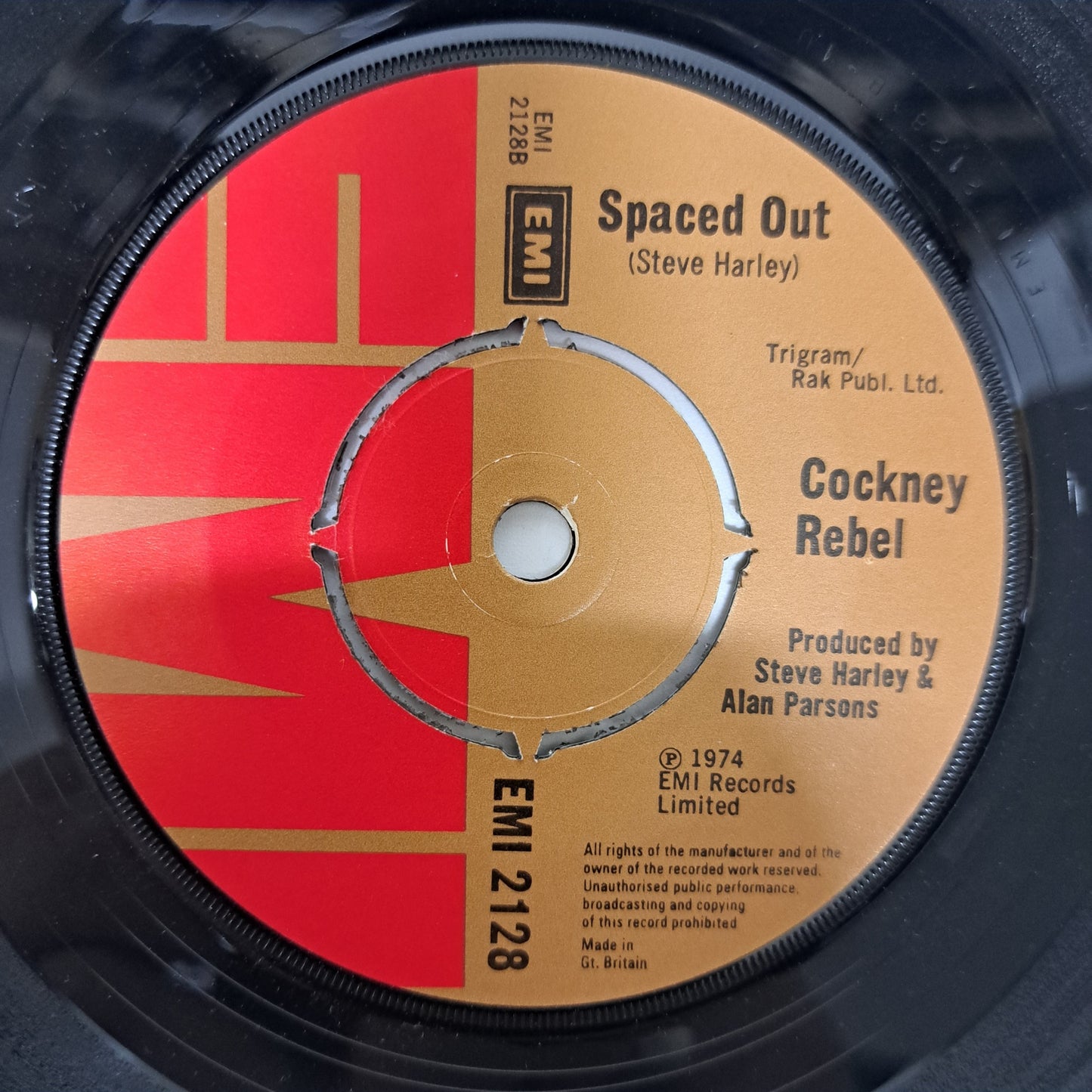 Cockney Rebel - Judy Teen (Vinyl 7" Single) EX