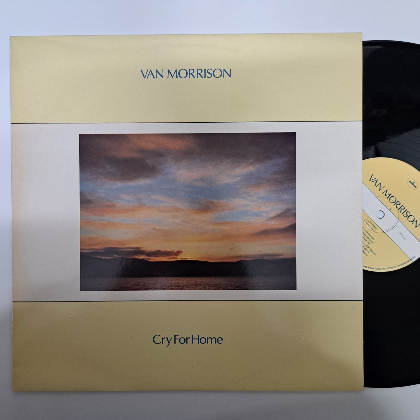Van Morrison - Cry for Home (Vinyl 12" Single) NM/M