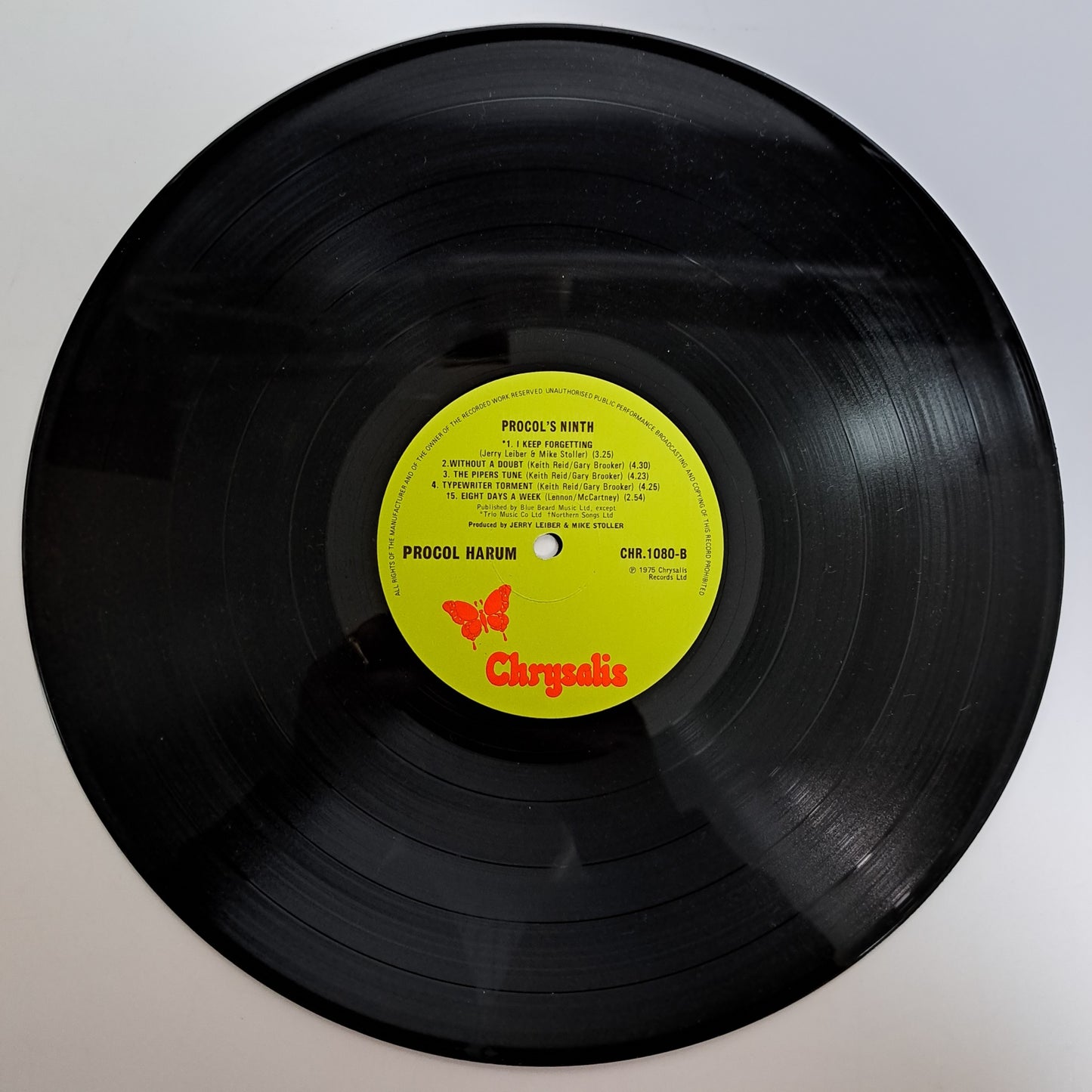 Procol Harum - Procol's Ninth (Vinyl LP 1975 UK) VG+/EX