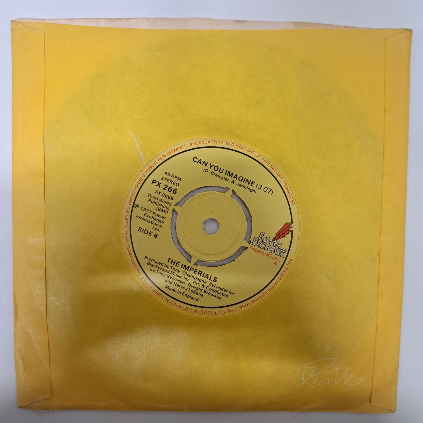 Imperials - Who's Gonna Love Me (Vinyl 7" Single UK 1977) NM