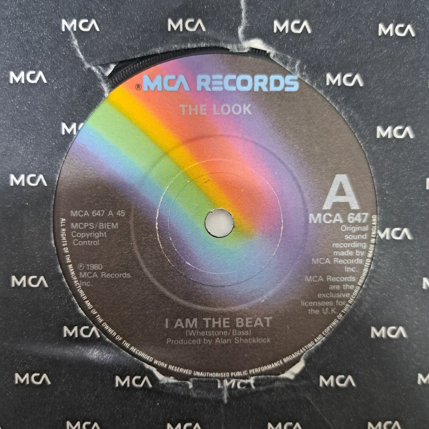 Look - I Am the Beat (Vinyl 7" Single) EX