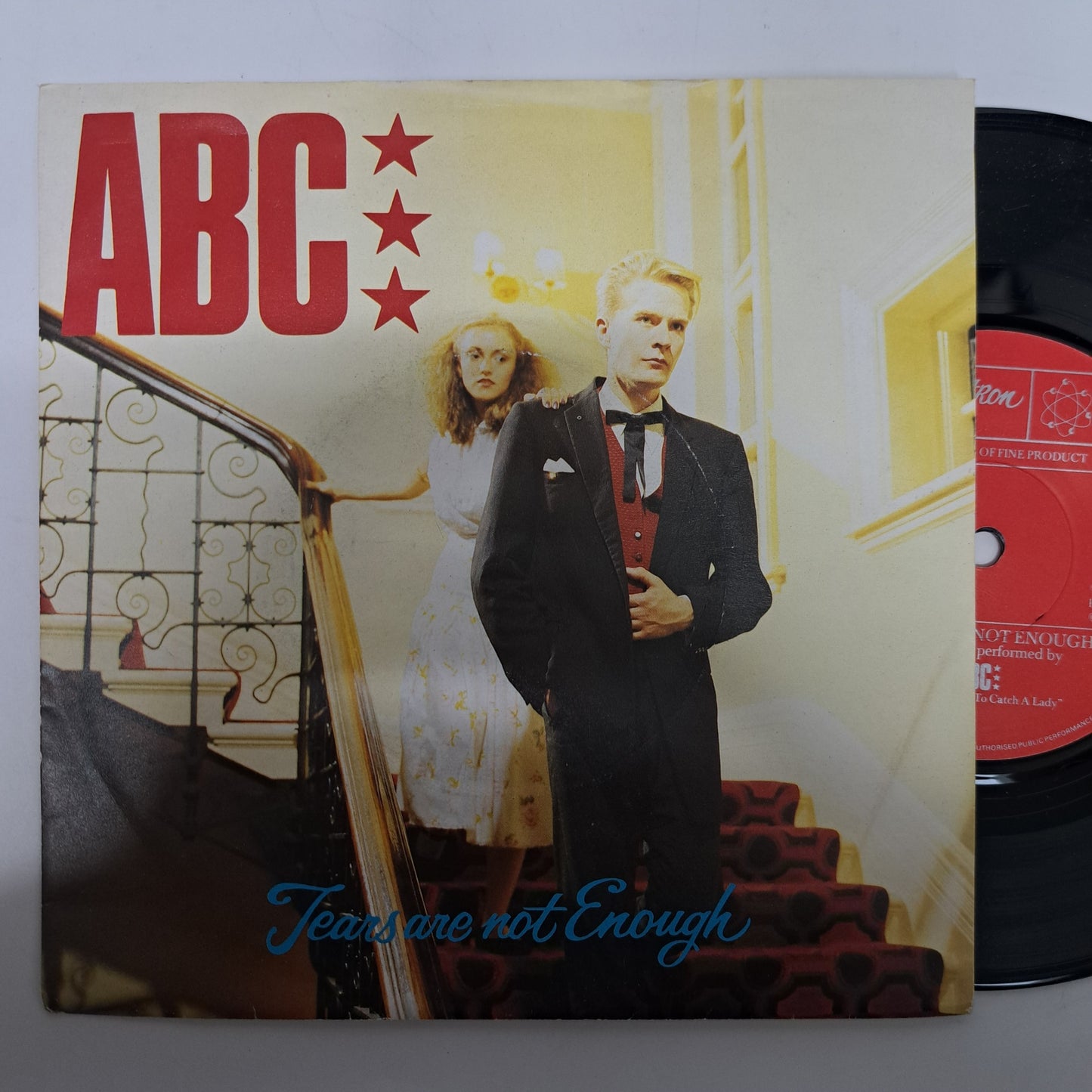 ABC - Tears are not Enough (Vinyl 7" Single) VG+/NM