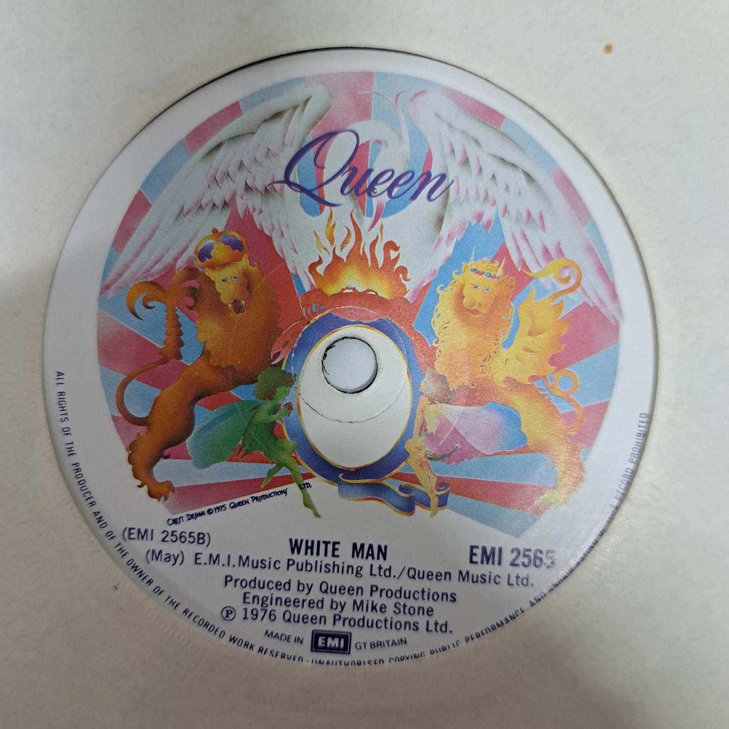 Queen - Somebody to Love (Vinyl 7" Single) EX