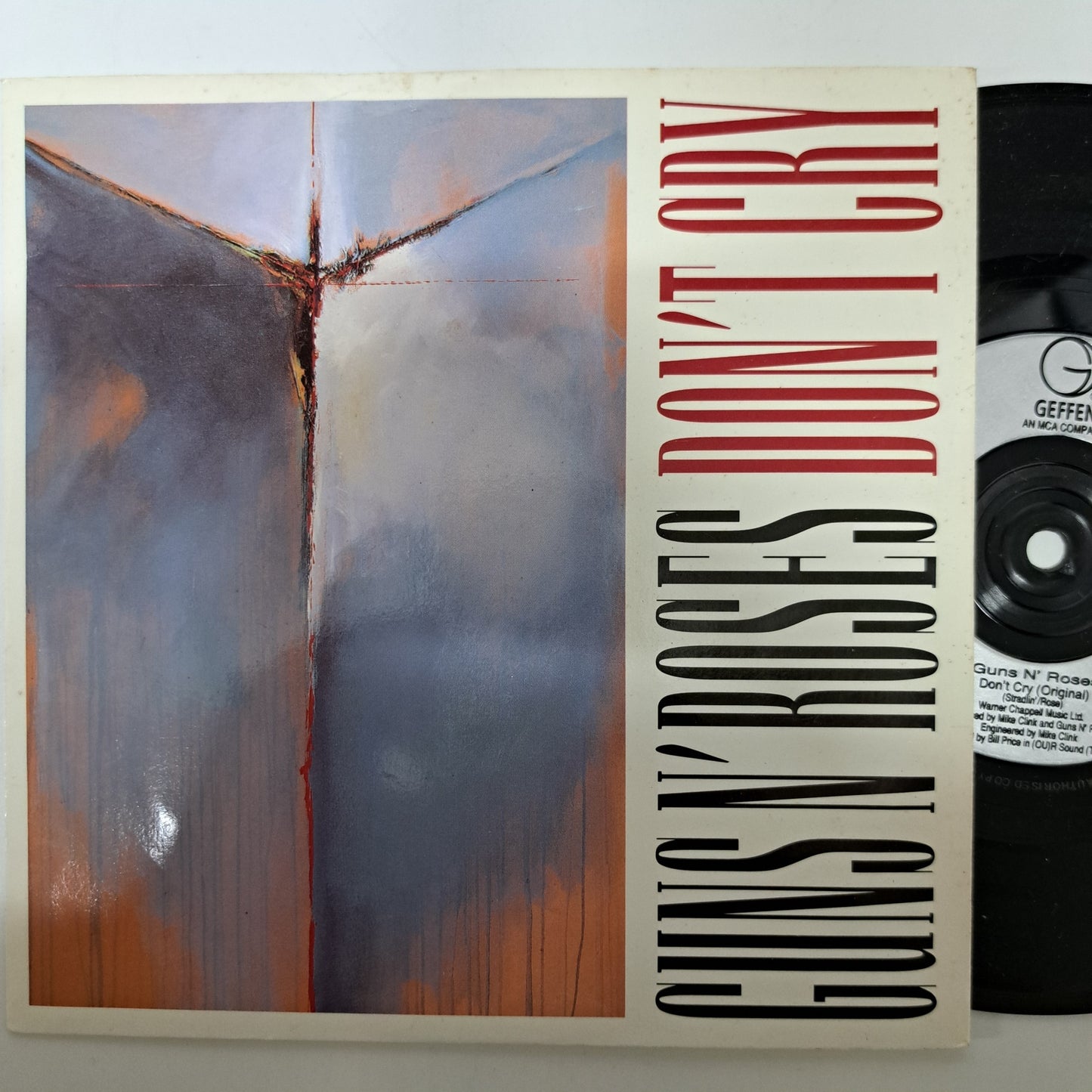 Guns n' Roses - Don't Cry (Vinyl 7" Single) EX/NM