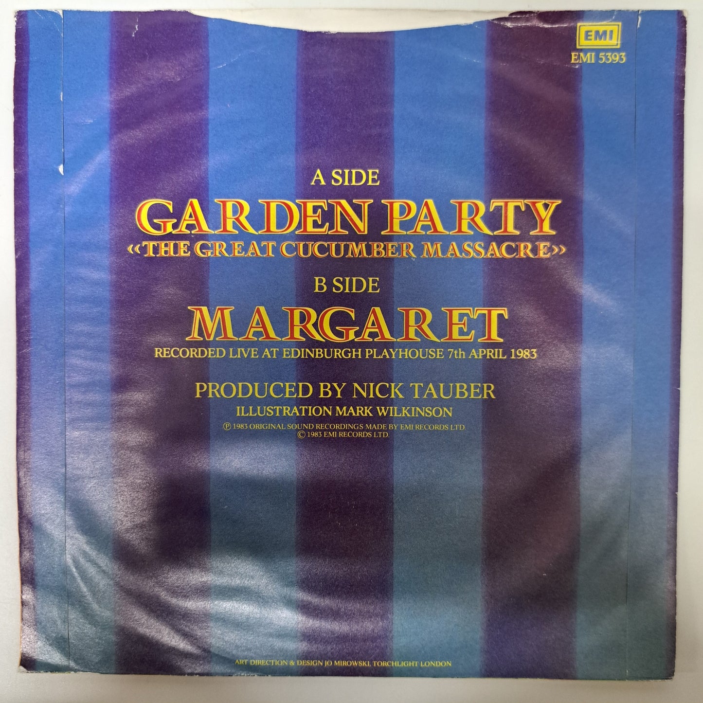 Marillion - Garden Party (Vinyl 7" Single) VG/EX