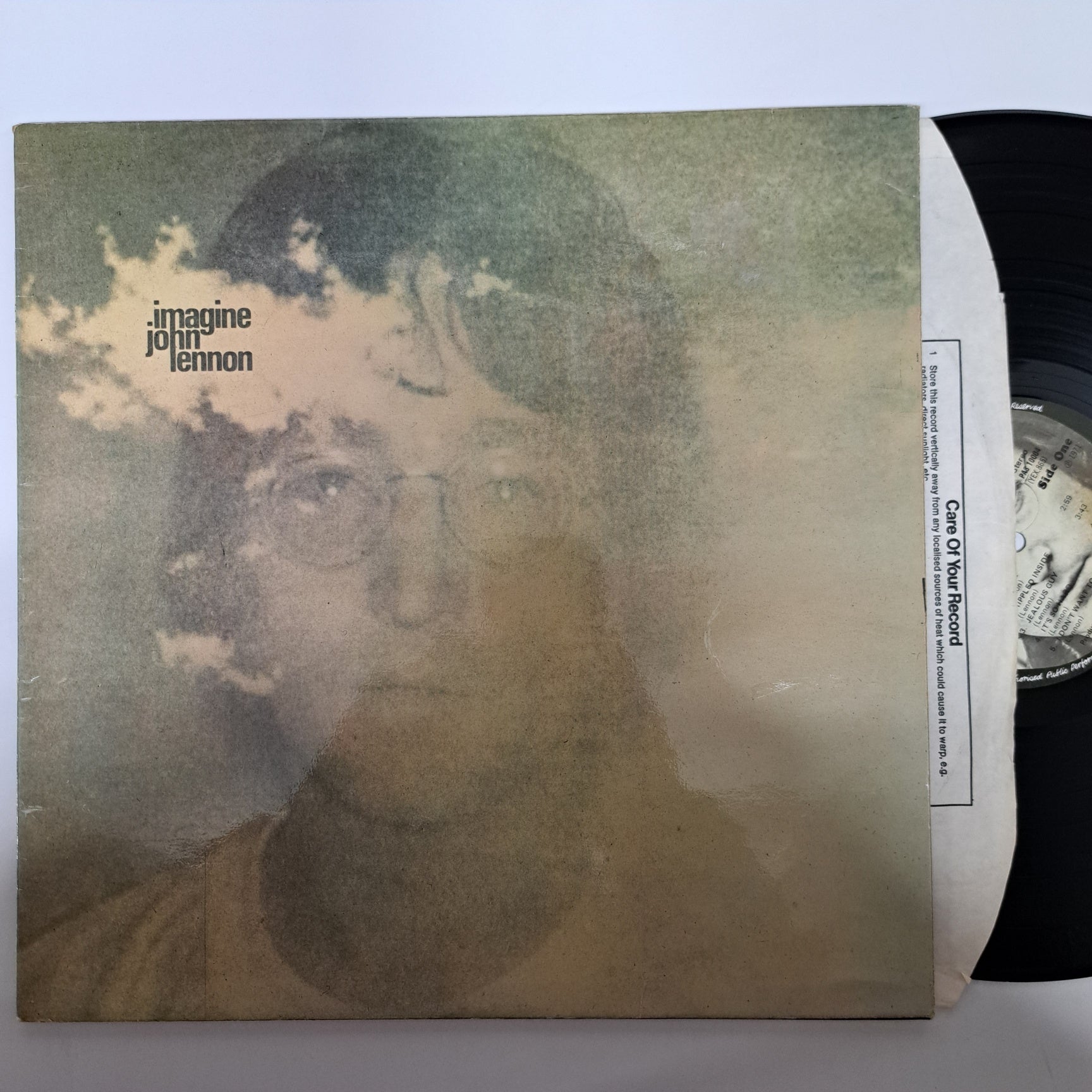 John Lennon - Imagine (Vinyl LP 1978 UK Reissue) VG/EX – Music CD
