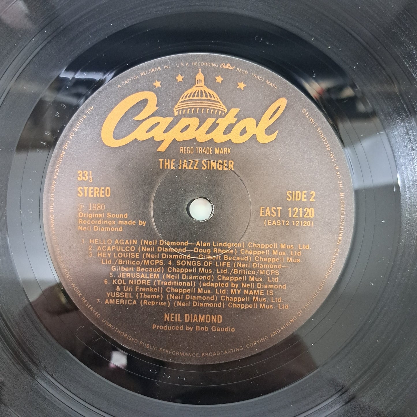 Neil Diamond - The Jazz Singer (O.S.T Vinyl LP) NM/NM
