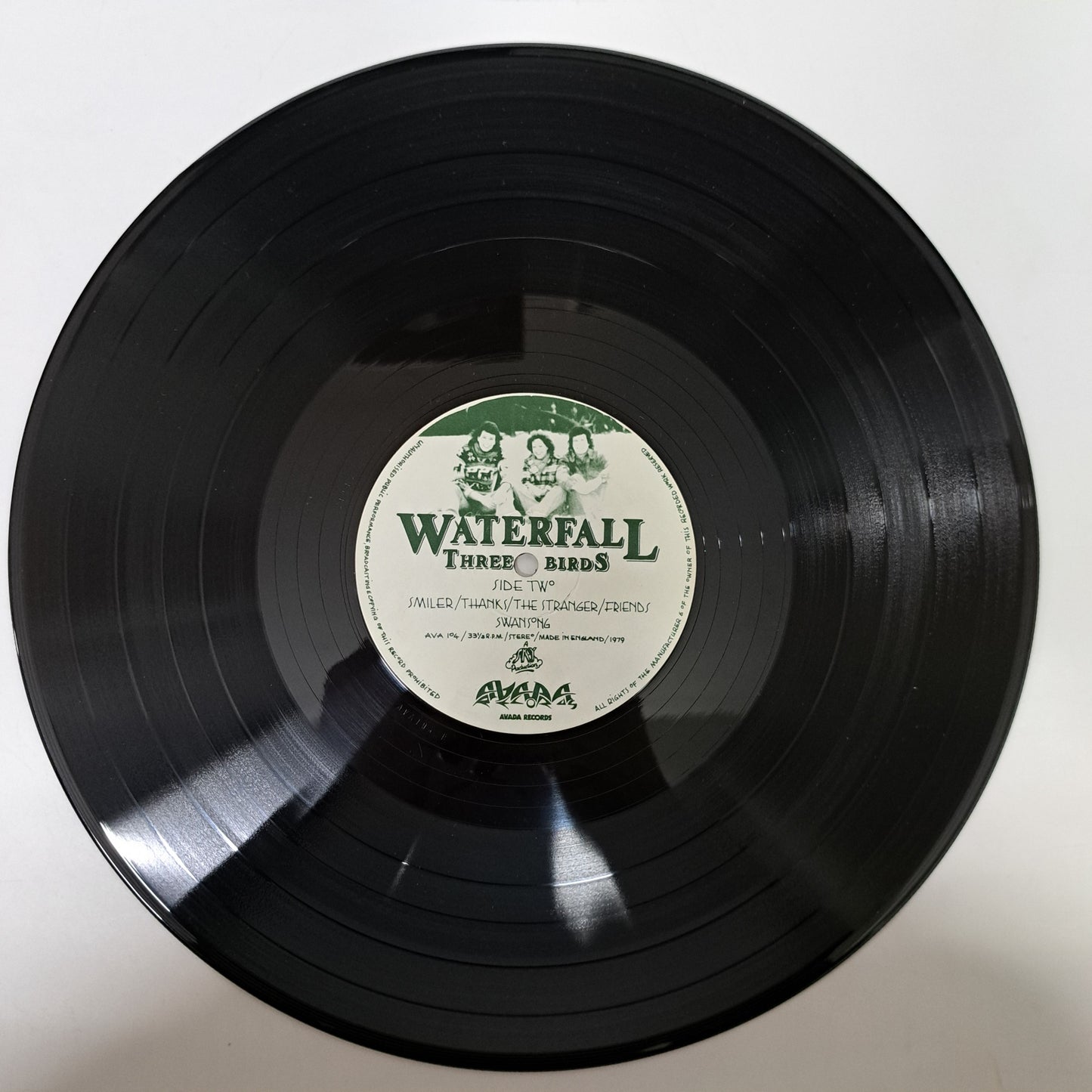Waterfall - Three Birds (Vinyl LP 1979 UK Folk) VG+/EX