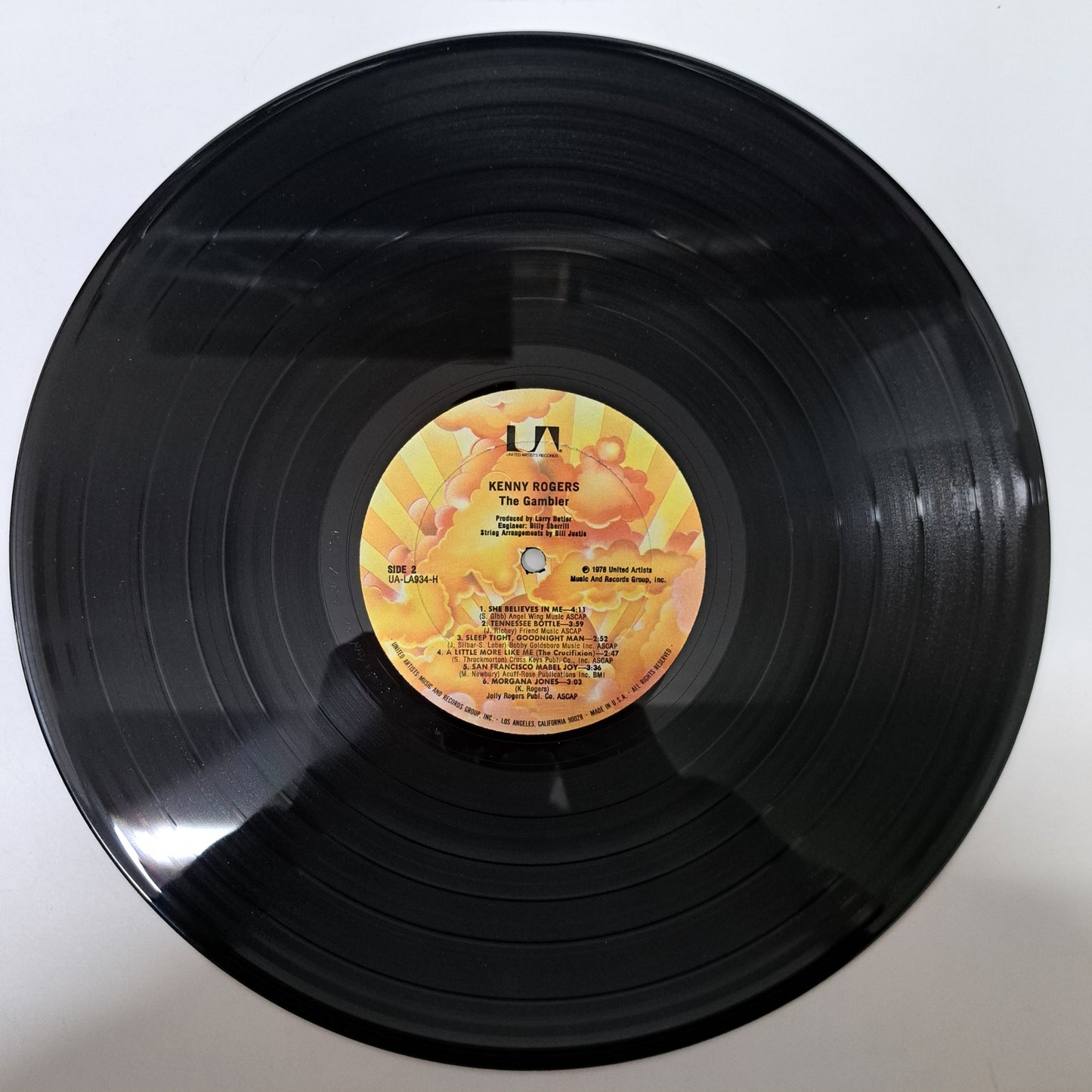 Kenny Rogers - The Gambler (Vinyl LP 1978 US) EX/EX