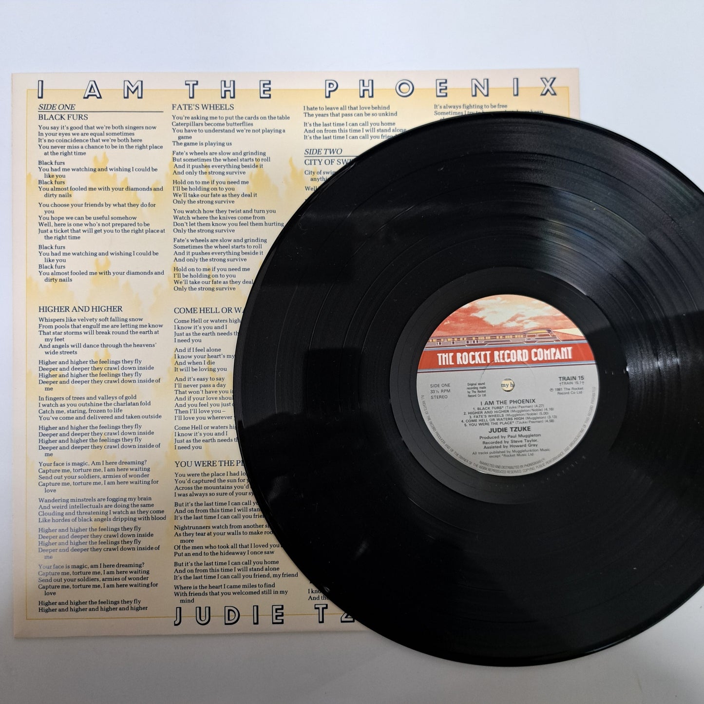 Judie Tzuke - I Am The Phoenix (Vinyl LP 1981 UK) EX/NM