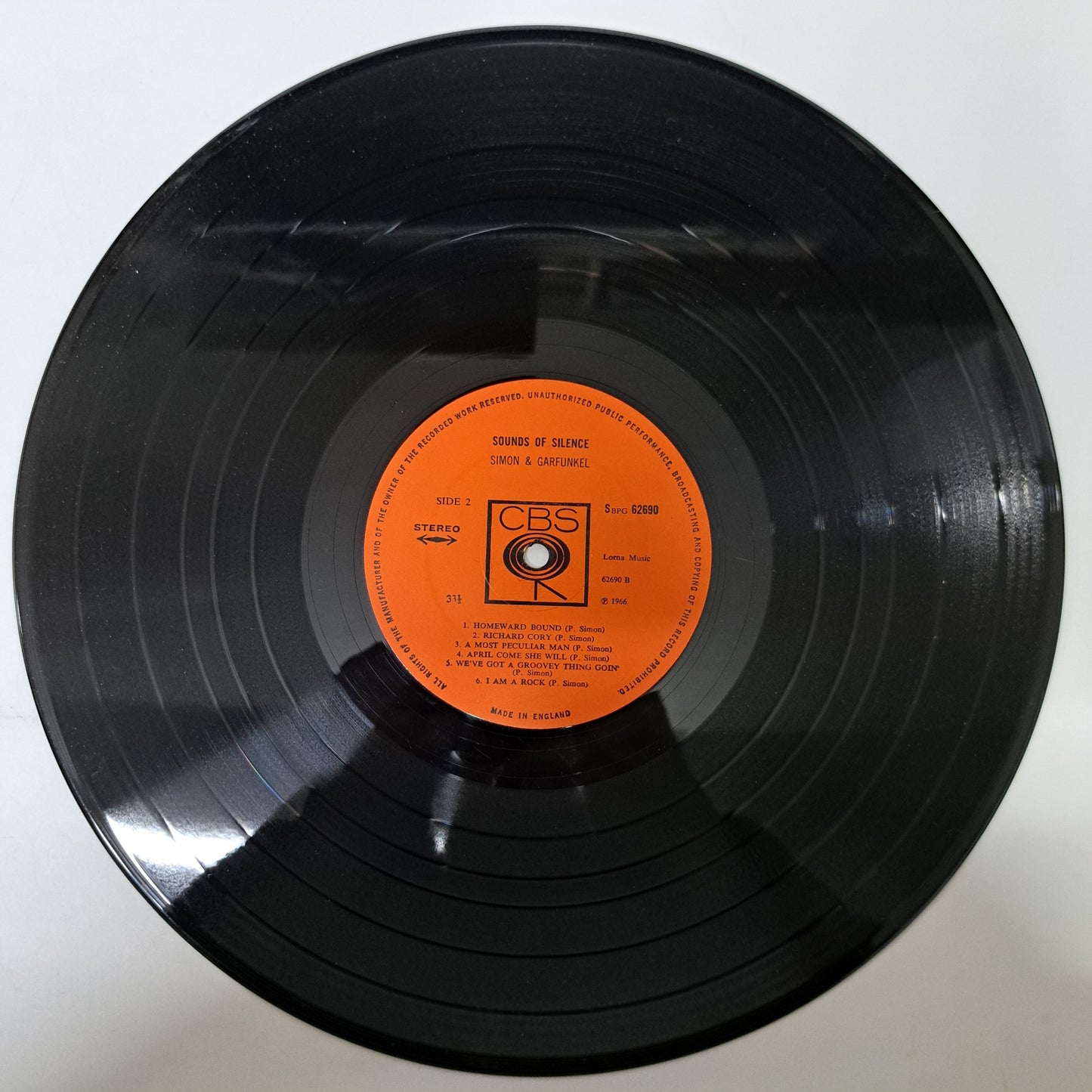 Simon & Garfunkel - Sounds of Silence (Vinyl LP 1966 UK) VG+/EX